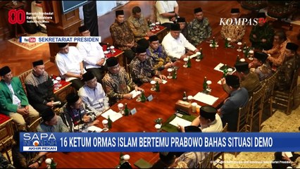 16 Ketum Ormas Islam Bertemu Presiden Prabowo di Hambalang Bahas Situasi Demo | SAPA PAGI