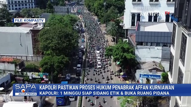 Kapolri Listyo Sigit Pastikan Proses Hukum Penabrak Affan Kurniawan | SAPA PAGI