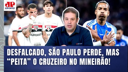 "O São Paulo ENCAROU o Cruzeiro, gente! E NÃO É ANORMAL que..." VEJA ANÁLISE após DERROTA!