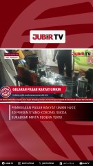 Pembukaan Pasar Rakyat UMKM HJKS: 40 Persen Stand Kosong, Sekda Sukabumi Minta Segera Terisi
