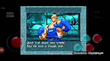 Fatal Fury 3 Hon Fu vs Franco Bash Hon Fu é derrotado por Franco Bash