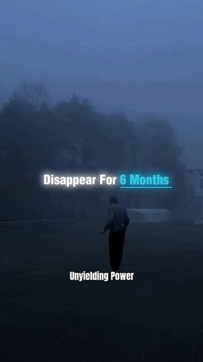 Rise & Inspire: Disappear for 6 Months If You Want to Achieve Your Goal