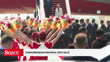 Cumhurbaşkanı Erdoğan, Çin'e geldi