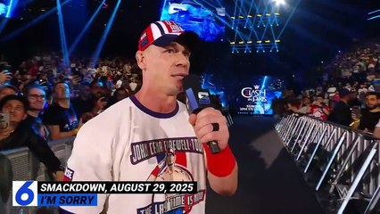 WWE SMACKDAWN 29 AUGUEST 2025 TOP 10 MOMENTS