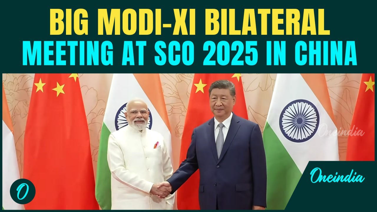 SCO 2025 BREAKING: PM Modi-Chinese President Xi Jinping holds bilateral meeting in Tianjin | WATCH