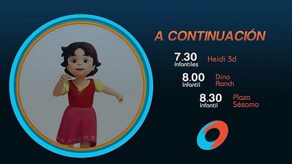Canal 12: Bumper A Continuación de Heidi (2015), Dino Ranch y Plaza Sésamo (2025)