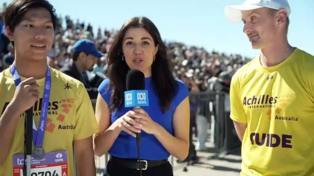 Tens of thousands participant in Sydney’s Marathon, making it the largest in Australian history
