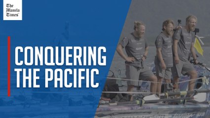 Scottish brothers back on shore after record Pacific row