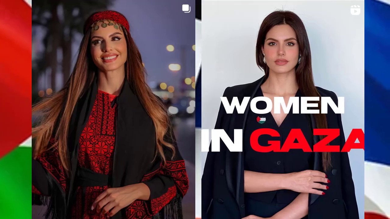 Miss Universe 2025 Nadeen Ayoub: Time To Recognize Palestine & Miss Universe 2025!  Digital Poetry & Smooth Jazz Samba Global Muses / É. Roscha!