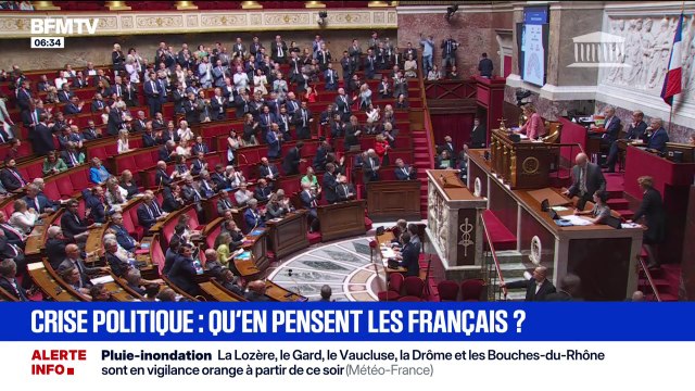 Ça ne changera rien : que pensent les Français de la crise politique avant le vote de confiance?