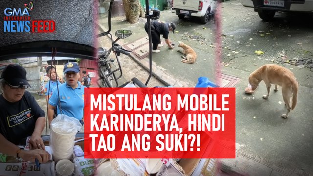 Mistulang mobile karinderya, hindi tao ang suki?! | GMA Integrated Newsfeed