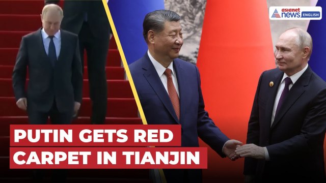 SCO Summit: Xi Jinping Rolls Out Red Carpet For Putin In Tianjin