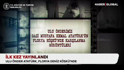 1935 ya da 1936 yılında çekildiği düşünülüyor: Atatürk'ün ilk kez yayınlanan görüntüleri
