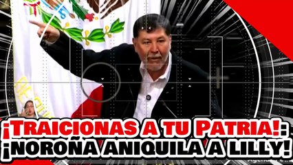 🔥🚨¡SURIPANTA! ¡TRAICIONAS A TU PATRIA! ¡NOROÑA ANIQUILA a LILLY TÉLLEZ por PEDIR CHICHE GRINGA!