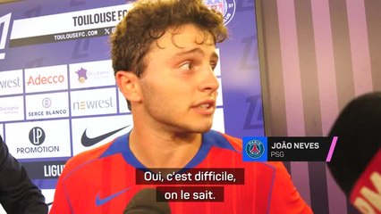 PSG - João Neves : "On est en Ligue des champions pour jouer les meilleures équipes du monde”