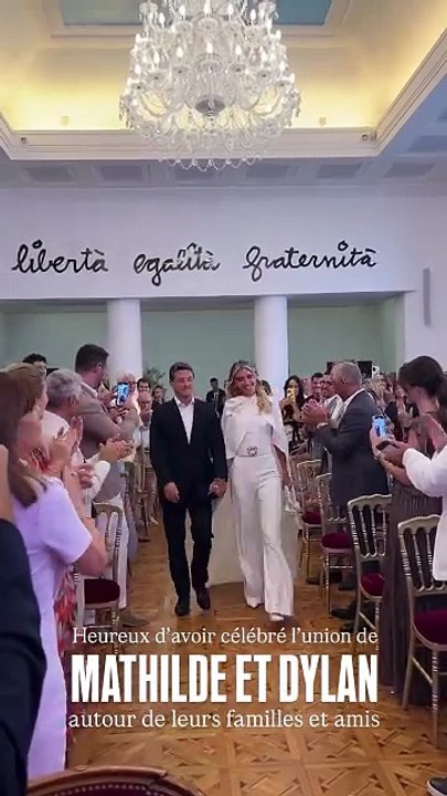Mariage de Dylan et Mathilde Deschamps, le 30 août 2025 @Instagram