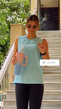 Bollywood Actress Kriti Sanon After Gym WorkOut 🔥🥰❤️ #kritisanon #bollywood #actresses #actressreels #actress