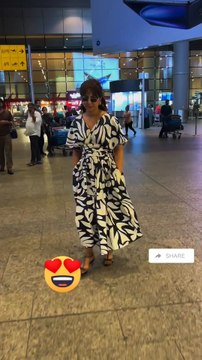 Bollywood Actress Hina Khan Was Spotted at Airport Mumbai 🔥🥰❤️ #hinakhan #bollywood #actresses #actressreels #actress