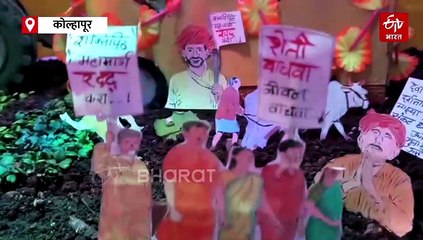 महादेवी हत्तीणी ते शक्तिपीठ महामार्ग... कोल्हापूरचा गणेशोत्सव ठरतोय सामाजिक प्रश्नांचा आरसा, देखाव्यातून सुरूय समाजप्रबोधन