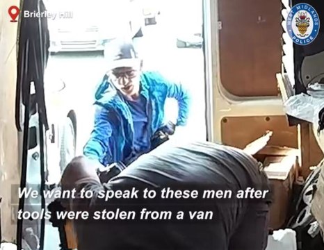 Thieves steal items from van in Brierley Hill