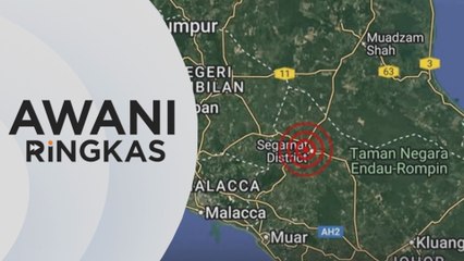AWANI Ringkas: Rekahan tanah di Segamat mungkin akibat gempa bumi
