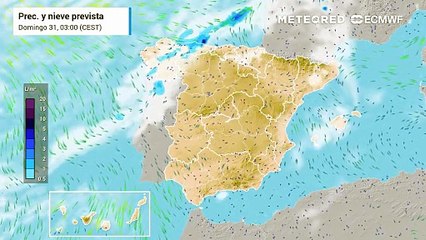 En unas horas se esperan tormentas muy intensas