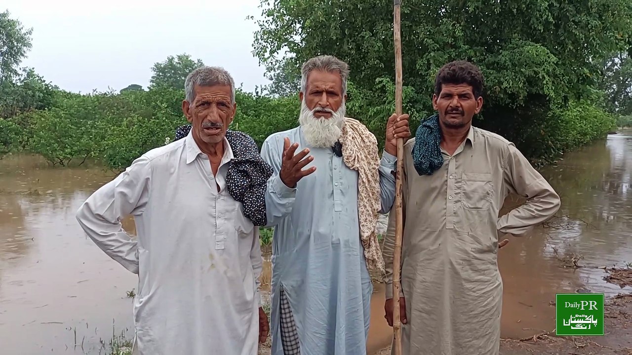 دریائے راوی میں اونچے درجے کے سیلاب کی وجہ سے ملحقہ علاقوں میں غریب عوام کا نقصان#flood#floodravi