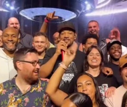 Hollywood star Will Smith gets jiggy with it at Wolverhampton's The Halls