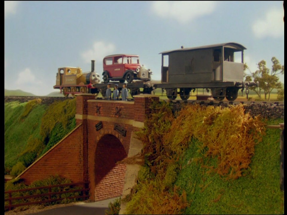Thomas de stoomlocomotief - Trein vangt bal (S04E17)