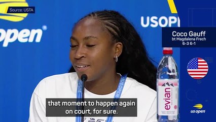 Gauff reflects on round two meltdown after reaching US Open last 16