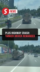 Tanker truck driver remanded over fatal PLUS Highway crash