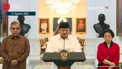 Prabowo soal Tunjangan DPR Dicabut hingga Anggota yang Dicopot di Depan Puan Maharani
