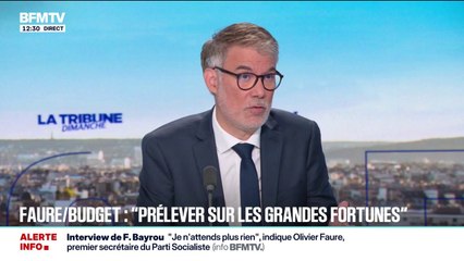 Contre-budget présenté par le PS: "Les entreprises n'ont rien à craindre", assure Olivier Faure