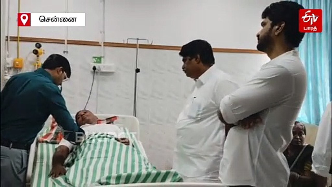 திருவள்ளுர் எம்.பி. சசிகாந்த் செந்தில் ராஜீவ்காந்தி மருத்துவமனையில் அனுமதி!