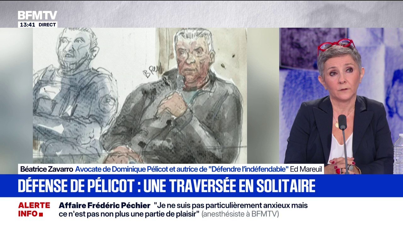 Affaire des viols de Mazan: "Mme Pélicot n'était pas mon adversaire", réaffirme Me Béatrice Zavarro, avocate de Dominique Pélicot