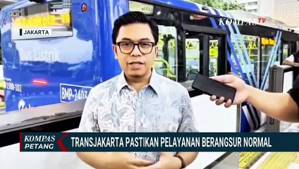 Transjakarta Pastikan Layanan Normal Senin 1 September, MRT Sudah Beroperasi