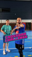 Crossbar Challenge ! 🥅💥 #Challenge #Handball #CrossBar #HandballPlayer