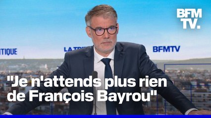 Démission d'Emmanuel Macron, François Bayrou, budget... L'interview en intégralité d'Olivier Faure