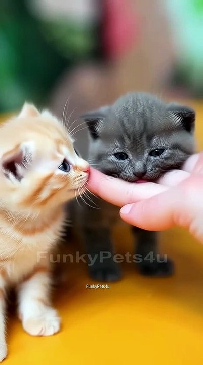 Cute Maniature Kitties - FunkyPets4u   #funnypets #pets #cat #cats #petvideos #cutecat