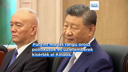 Zelenszkij nemzetközi nyomás alá helyezné a Kínában tárgyaló Putyint