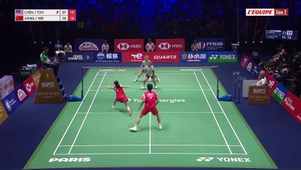 Badminton - Championnats du monde : La paire mixte Chen / Toh sacrée - Badminton