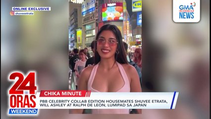 Shuvee Etrata, Will Ashley at Ralph de Leon, lumipad sa Jap | 24 Oras Weekend