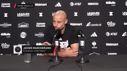 Inter Miami - Mascherano compte sur un Messi “qui va bien” pour gagner la Leagues Cup
