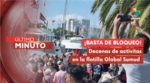Flotilla española inicia viaje con rumbo a la Franja de Gaza