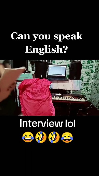 Interview English lol 😅🥰