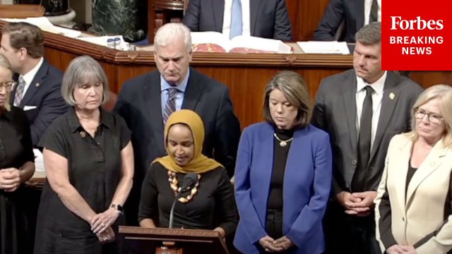 Ilhan Omar Leads House Floor Moment Of Silence For Victims Of Minneapolis School Shooting