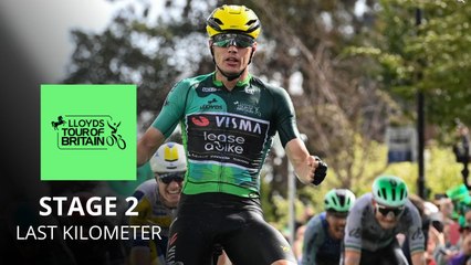 Lloyds Tour of Britain 2025 - Olav Kooij, la 2e étape... sans rival et un doublé