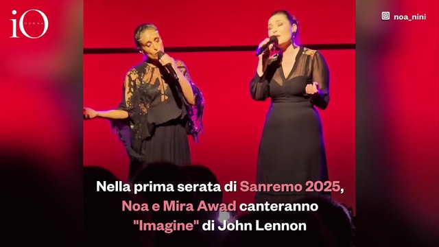 Chi sono Noa e Mira Awad, che cantano Imagine a Sanremo 2025
