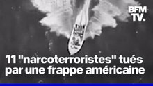 Donald Trump annonce la mort de 11 "narcoterroristes" venus du Venezuela, tués par une frappe américaine