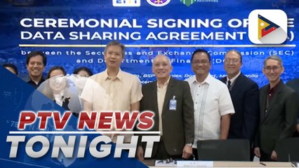 SEC, DOF ink MOA for transparency | via Denisse Osorio